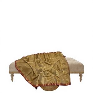 Sari de Tela Tejida ENT Akshay Sharma con Blusa, Ecológico, de Secado Rápido, Ligero, Teñido Liso, Vestido de Boda para Niñas y Mujeres - Product Image 1