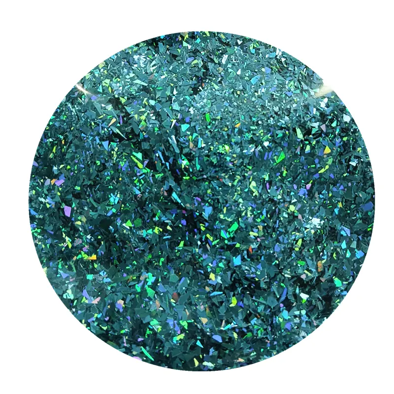 Fiocchi Glitter fiocchi d'argento olografici Galaxy Holo flakes per resina epossidica Nail Art