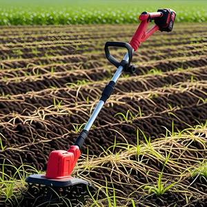 Santwell Handheld Rear Tine Cordless <b>Battery</b>-Powered Cultivator 400W 21V 200MM Working Width - Product Image 6