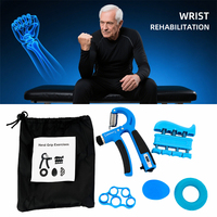 Renforçateur d'Avant-Bras Portable et Professionnel avec Compteur Digital pour Musculation, Fitness et Crossfit