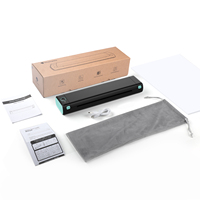 Imprimante portable Phomemo M08F A4, imprimante thermique portable sans fil, imprimante sans encre, mini pour téléphone portable
