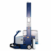 Machine d'emballage de palettes robotisée TC-600, enveloppeuse automatique de film étirable mobile pour les charges volumineuses