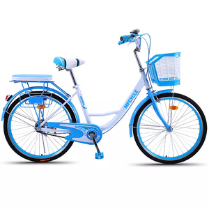 <span class=keywords><strong>Bicicleta</strong></span> Urbana Clásica Retro Vintage para Adultos, Económica, de Buena Calidad, 24 Pulgadas, Color Verde Lodo, Modelo Life Donna para <span class=keywords><strong>Mujer</strong></span>, <span class=keywords><strong>Bicicleta</strong></span> Urbana para Dama, 26 - Product Image 5