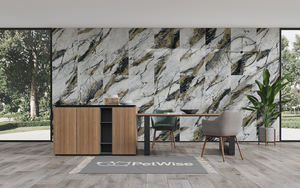 กระเบื้อ<span class=keywords><strong>ง</strong></span>พอร์ซเลนขัดเ<span class=keywords><strong>ง</strong></span>าลายหินอ่อนสีเขียว ขนาด 1200x2400x9 มม. ลายสามด้าน สำหรับห้องนั่งเล่น ห้องรับประทานอาหาร ห้องนอน และห้อ<span class=keywords><strong>ง</strong></span>ใต้ดิน - Product Image 2