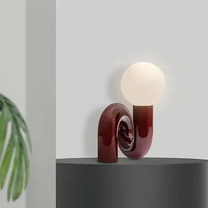 北欧モダンアートデザインリビングルームランプシンプルパーソナリティ高級クリエイティブライト寝室展示ホールプラスチックフレキシブル - Product Image 4