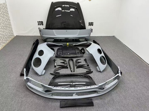 ชุดแต่งคาร์บอนไฟเบอร์แห้งคุณภาพสูงสำหรับ Continental GT MSY พร้อมกันชนหน้า/หลัง สเกิร์ตข้าง ดิฟฟิวเซอร์ และฝากระโปรง - Product Image 6