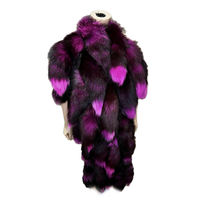 2025 mode tendance nouveau véritable queue de fourrure de renard Cosplay queue de fourrure de renard Halloween Costume de fête
