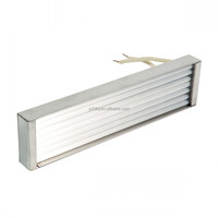 Plaque chauffante infrarouge plate industrielle 220V 750W en quartz, panneau chauffant radiant IR en acier inoxydable pour four de séchage