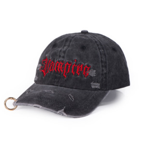 Mới có thể giặt được đau khổ 6 Bảng điều khiển cong vành vòng dành cho người lớn CHA <span class=keywords><strong>cap</strong></span> với tùy chỉnh thêu logo - Product Image 2