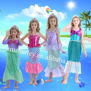 เครื่องแต่งกายคอสเพลย์เจ้าหญิงน้อยเจ้าหญิงน้อยราพันเซลฮาโลวีนเทศกาลคริสต์มาสเอลซ่าอานาราพันเซลเบลล์จัสมินนางเงือกน้อย - Product Image 4