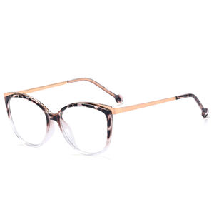 Kính mắt thời trang gọng kim loại MS 92303 kiểu mắt mèo, chất liệu TR90, chống ánh sáng xanh, thiết kế thời trang nhiều màu sắc, có thể tùy chỉnh logo. - Product Image 4