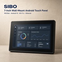 Q896S Duvara Monte Edilebilir Android 15 Tablet PC RK3566 Dokunmatik Panel Ethernet Wi-Fi 6 Akıllı Ev BMS HVAC Otomasyon Kontrolü için