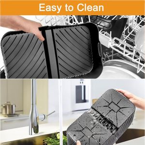 Air Fryer <b>Silicone</b> Liners for Foodi DZ071 7QT or Instant Flexbasket 10QT Air Fryer <b>Silicone</b> Liners Rectangular - Product Image 2