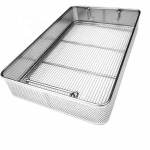 Cesta de Esterilización para Piezas de Mano Dentales YS-120, Acero Inoxidable, 60x40x30cm, Duradera, para Modelos NSK/Bien Air y Uso en la Cocina - Product Image 4