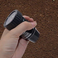 Testeur de sol numérique sans fil portable 2 en 1, testeur numérique de nutriments du sol, testeur d'humidité des plantes, testeur de pH conique numérique
