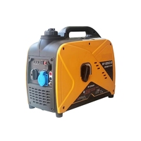 Neues Modell 1KW 1KVA 1,25 220V Tragbarer Superleiser Mini-Inverter Benzingenerator für Notstromversorgung zu Hause