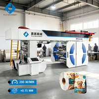Impresora de Vasos, Impresora de Vasos de Plástico, Impresora de Vasos de Papel, Máquina de Impresión Flexográfica para Vasos Desechables, Rollo de Papel Film con Motor Servo