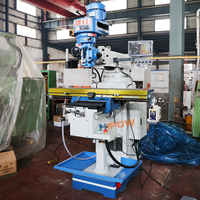 Fraiseuse verticale à tourelle à vitesse variable HIPOW X6330A, cône de broche NT30/R8, 66-3700 tr/min, légère, haute précision