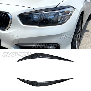 Para BMW Serie 1 F20 118i 120i 2015-2019 Cubierta de cejas para faros delanteros, pegatinas decorativas para faros, embellecedores de estilo para coche - Product Image 2
