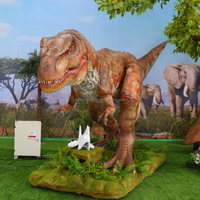 Dinosaure animatronique réaliste grandeur nature, personnalisable et fait main, modèle de Tyrannosaurus Rex