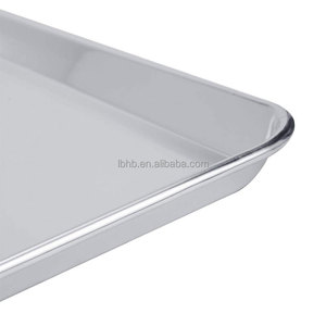 Plaque de cuisson rectangulaire en aluminium antiadhésive pour pain et gâteaux, idéale pour la pâtisserie - Product Image 4