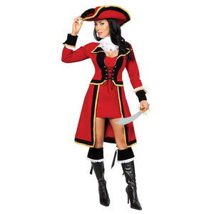 Spectacle de scène Fantasy Crossdressing Girls Pirate Party Cosplay Black Lolita - Product Image 3