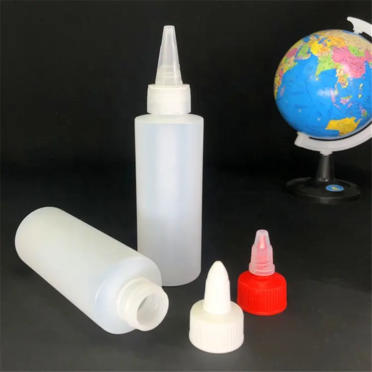 120Ml 30Ml 50Ml 60Ml 100Ml 250Ml 500Ml Pet Pe Plastic Knijpfles Twist uitloop Cap Voor Tattoo Inkt Ear Drop