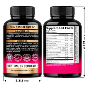 Cápsulas de <span class=keywords><strong>Complejo</strong></span> Vitamínico <span class=keywords><strong>B</strong></span> OEM/ODM <span class=keywords><strong>que</strong></span> Contienen B2, B12, B1, B3, B5, B6, B7, B8, B9, <span class=keywords><strong>que</strong></span> Favorecen la Energía y la Función Cerebral - Product Image 3