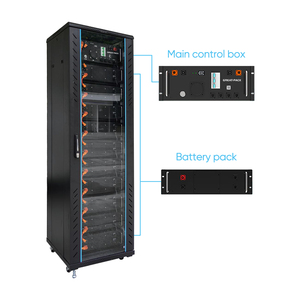 Batería de Litio de Alto Voltaje para Montaje en Rack, Apilable, 25kWh 30kWh 40kWh 60kWh 51.2V, Almacenamiento de Energía Solar, Conexión a Red/Independiente - Product Image 3