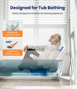 Sollevatore <span class=keywords><strong>da</strong></span> <span class=keywords><strong>bagno</strong></span> a batteria <span class=keywords><strong>per</strong></span> anziani supporto <span class=keywords><strong>per</strong></span> trasferimento doccia regolabile con schienale reclinabile antiscivolo impermeabile <span class=keywords><strong>per</strong></span> sedile <span class=keywords><strong>da</strong></span> <span class=keywords><strong>bagno</strong></span> - Product Image 3