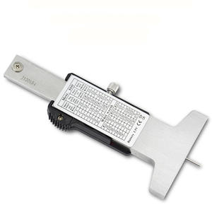 เกจวัดความลึกของเกลียวยางระบบดิจิทัล,เกจวัดความลึกของยางรถเกจวัดความลึกพร้อมแถบวัดความลึกยาวทำจากสเตนเลสสตีลคุณภาพสูง0-30มม. - Product Image 5