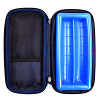 Étui de transport isotherme pour flacons d'insuline avec brique réfrigérante protectrice, organisateur de fournitures pour diabétiques, petit format