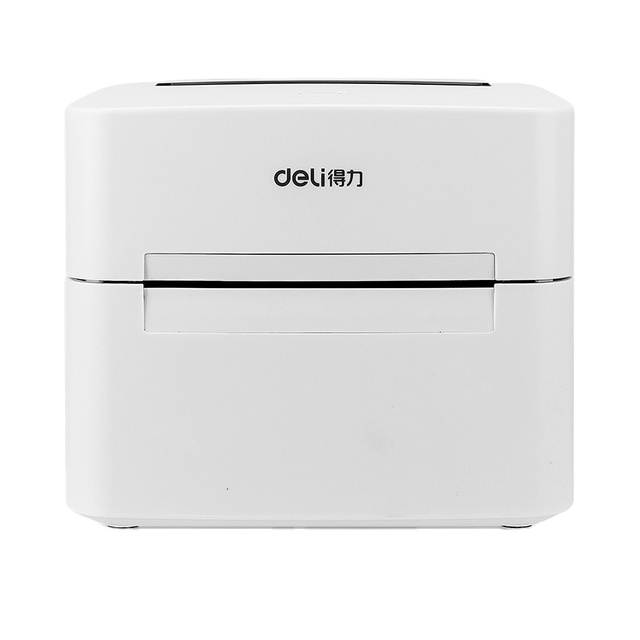 Deli E740C Wireless Bluetooth Thermal Label Printer Self-adhesive Express Delivery Sheet QR Code Tag Barcode Machine Mini