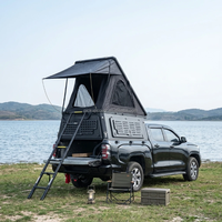 Tente de toit rigide en aluminium pour camping en plein air, 4x4, imperméable, installation rapide, pour SUV, pick-up, 4x4