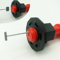Nouveau système de nivellement des carreaux réutilisables, outils de niveau réglables avec bulle de niveau