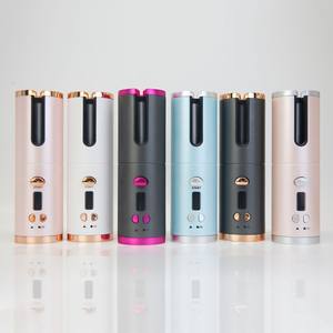 Fer à friser automatique sans fil avec écran LCD, mini chargeur USB, pour cheveux ondulés, pour n'importe où - Product Image 6