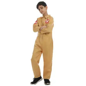 Trẻ em Halloween Jumpsuit vải ma Buster trang phục 3-12year MCKB-003