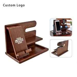 Base de Madera para Teléfono con Logotipo Personalizado OEM para Eventos Promocionales y Formación de Equipos - Product Image 6