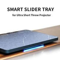 Systèmes de cinéma maison, panneau de commande intelligent pour la maison, plateau motorisé pour projecteur, plateau rétractable pour projecteur laser UST 4K