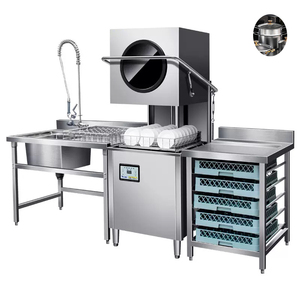 Stainless Steel Dishes Washing Machine Chinese Restaurant Kitchen Equipment - Product Image 6