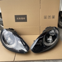 Pour Porsche 970 de 2014 à 2017, ensembles de phares Panamera 970.2 modifiés et améliorés, phares entièrement LED noircis à double transparence