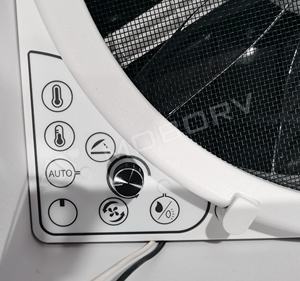 MOBORV-Ventilador LED de 12V para techo, ventilación con sensor de lluvia, RV, autocaravana, caravana, furgoneta, piezas de conversión, accesorios para coches - Product Image 4