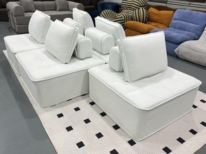 Canapé inclinable Mufang <span class=keywords><strong>Piemonte</strong></span>, rembourrage en mousse haute densité, canapé modulaire écologique, détachable, une place, villa, compressé - Product Image 5
