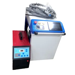 Mesin pemotong Las genggam portabel, mesin pembersih laser 3 dalam 1 dengan casing mesin kecil 1500W 2000W