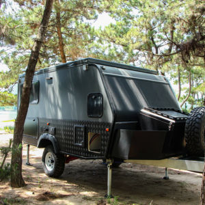 2025 Ecocampor Off Road Caravan Australian Standards Remorque de voyage avec <span class=keywords><strong>auvent</strong></span> et télévision extérieure et haute qualité à vendre - Product Image 1