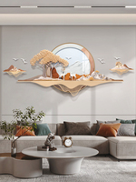Art moderne de luxe, accessoires décoratifs pour la maison, pièces de mur en métal, décoration abstraite en fer pour le mur
