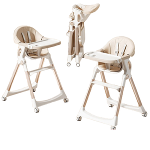 Sedia da pranzo per bambini con ruote moderna per bambini 0-6 anni - Product Image 6