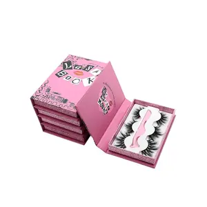 custom lash book packaging multiple private label lash box eyelash collection