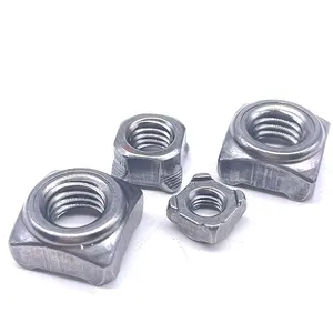 High Quality Class 8 10 Steel Oiled Din 928 Square Projection Welding Weld Nuts