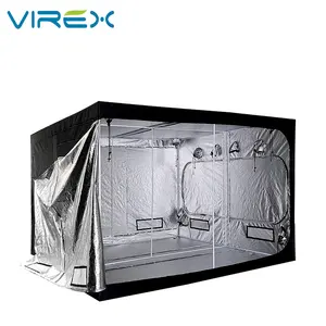 Offre Spéciale 300x300x200CM HYDROPONIQUE 600D Mylar Intérieur cultiver Tente Grande Tente Pour hydroponique